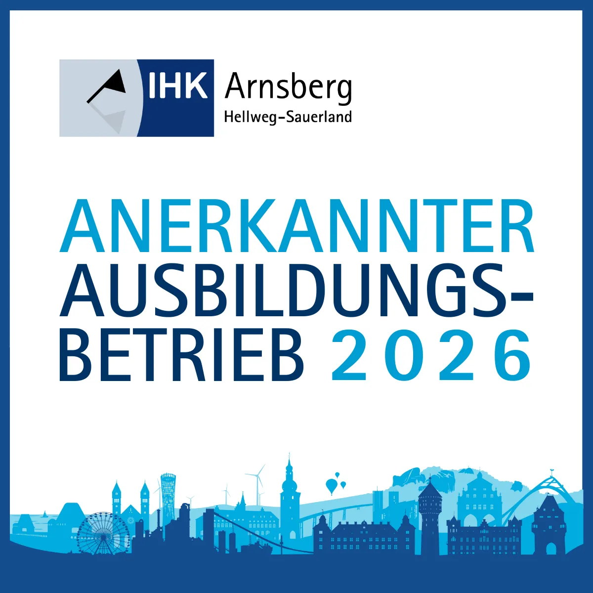 IHK Arnsberg Hellweg-Sauerland - Annerkannter Ausbildungsbetrieb 2026